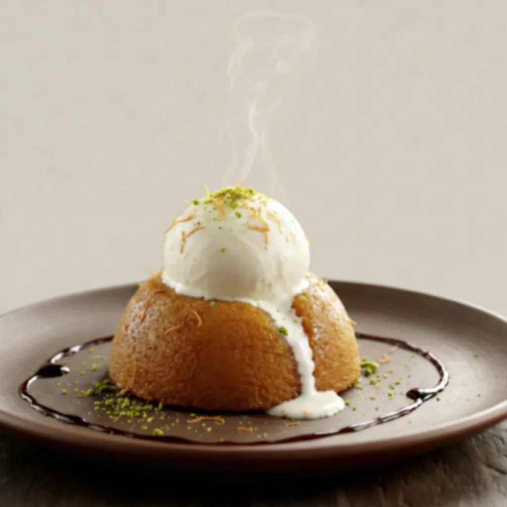 Dondurmalı İrmik Helvası