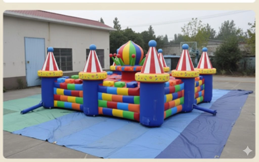 Şişme Labirent Kalesi