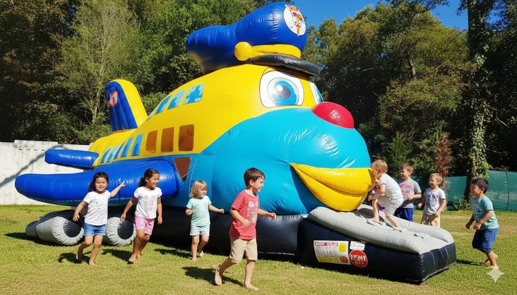 Şişme Jumbo Jet