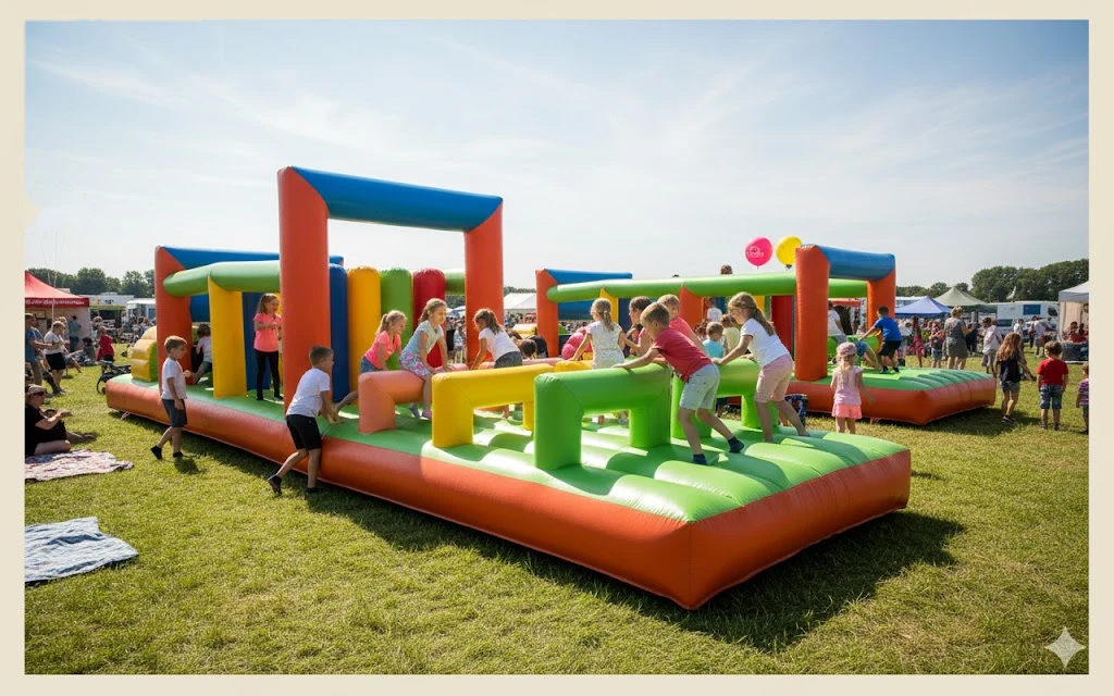 Şişme Olimpik Parkur