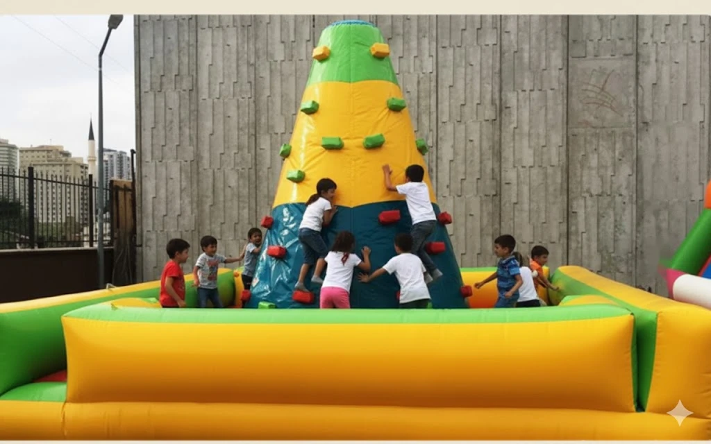 Şişme Tırmanma Piramidi