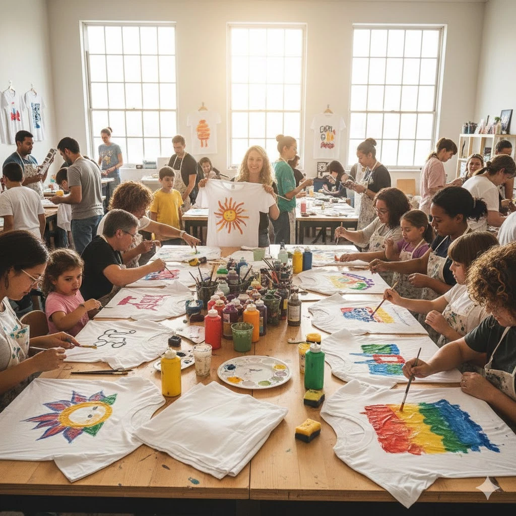 T-shirt Boyama Atölyesi