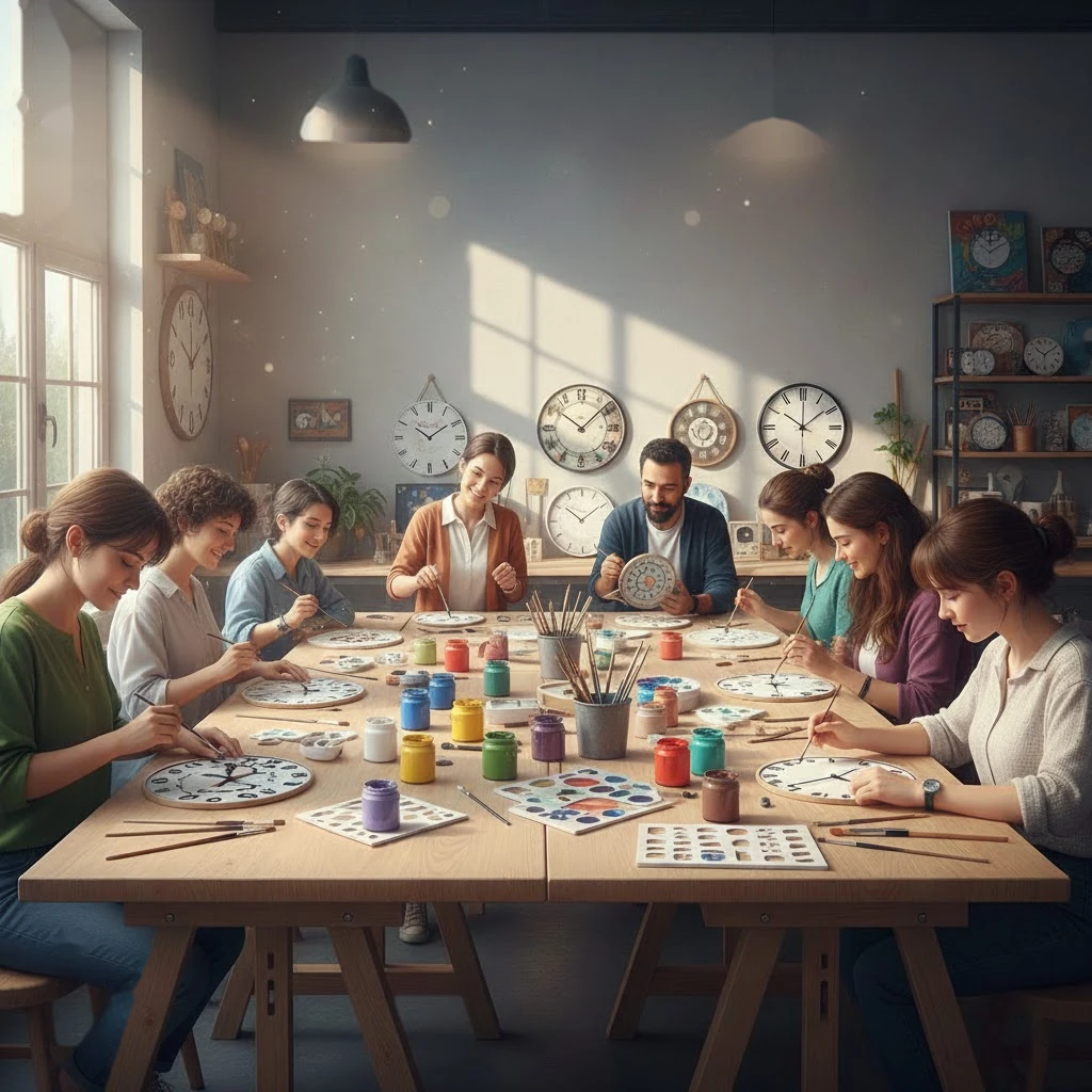 Saat Boyama Atölyesi